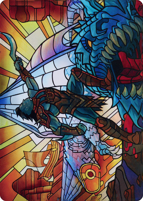 Astor, Bearer of Blades // Astor, Bearer of Blades (ADMU-068) - Dominaria United Art Series (Borderless)