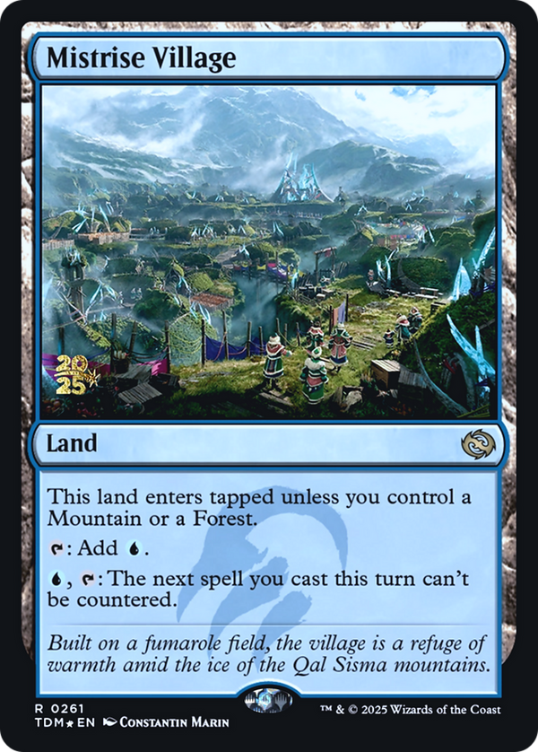 Mistrise Village (PRE-261) - Prerelease Cards Foil