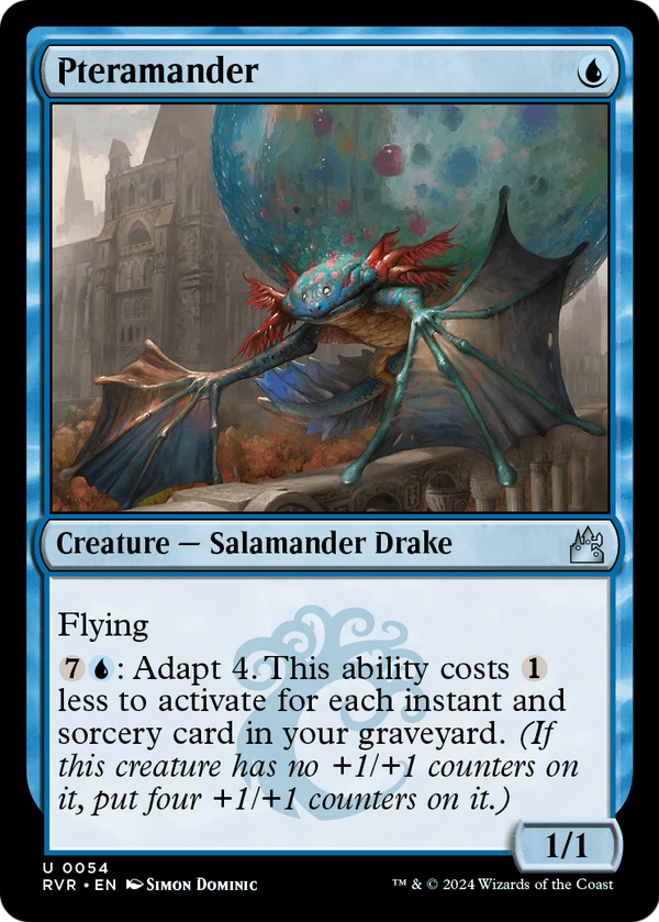 Pteramander (RVR-054) - Ravnica Remastered Foil