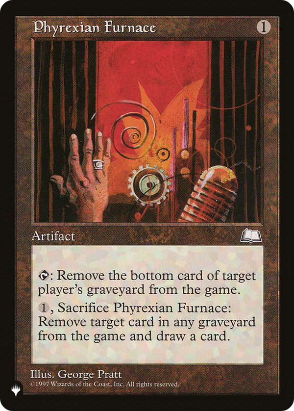 Phyrexian Furnace (LIST-WTH-155) - The List