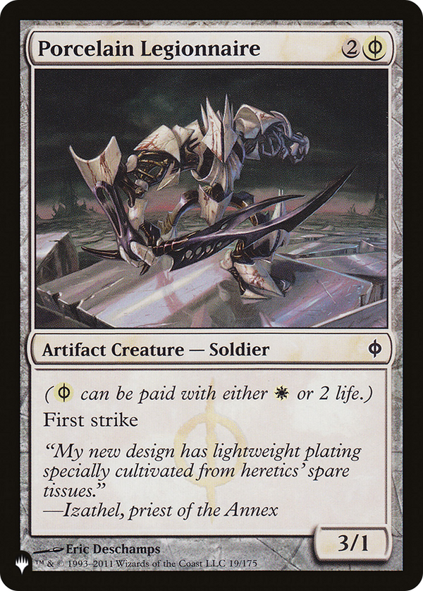 Porcelain Legionnaire (LIST-NPH-19) - The List