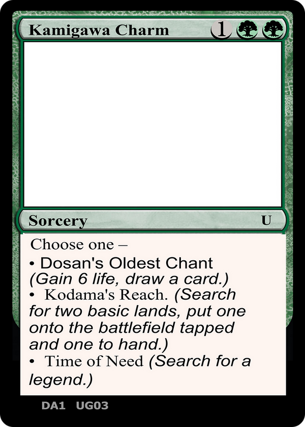 Kamigawa Charm (UNK-) - Unknown Event