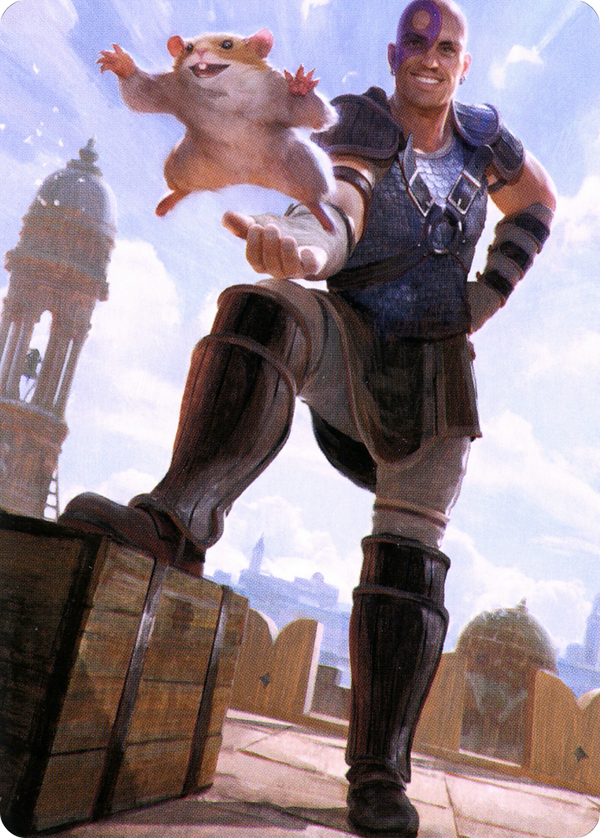 Minsc & Boo, Timeless Heroes // Minsc & Boo, Timeless Heroes (ACLB-072) - Battle for Baldur's Gate Art Series (Borderless) Foil