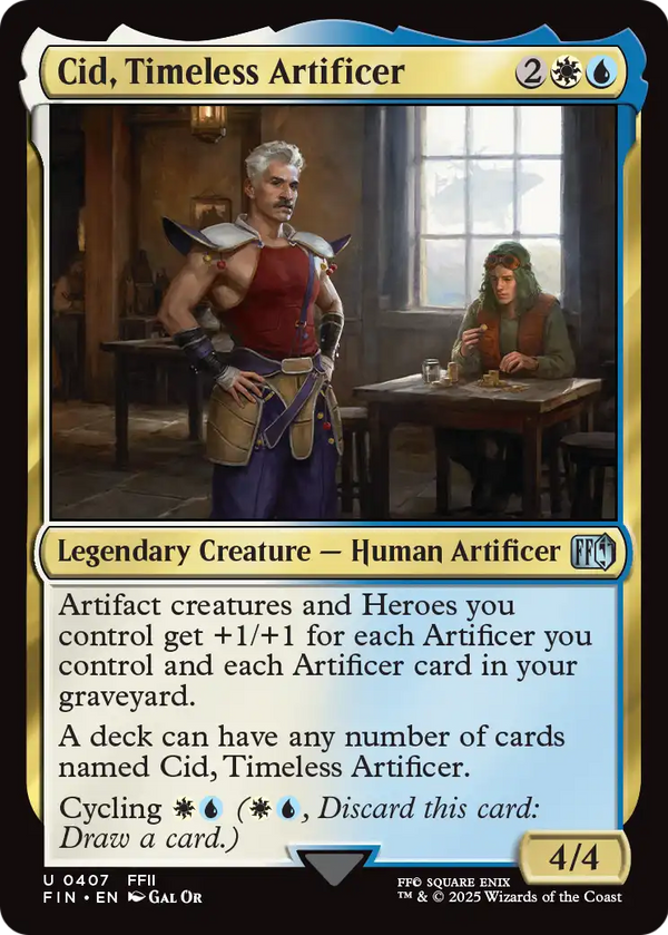 Cid, Timeless Artificer (0407) (FIN-407) - FINAL FANTASY