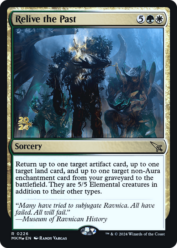 Relive the Past (PRE-226) - Murders at Karlov Manor Promos Foil
