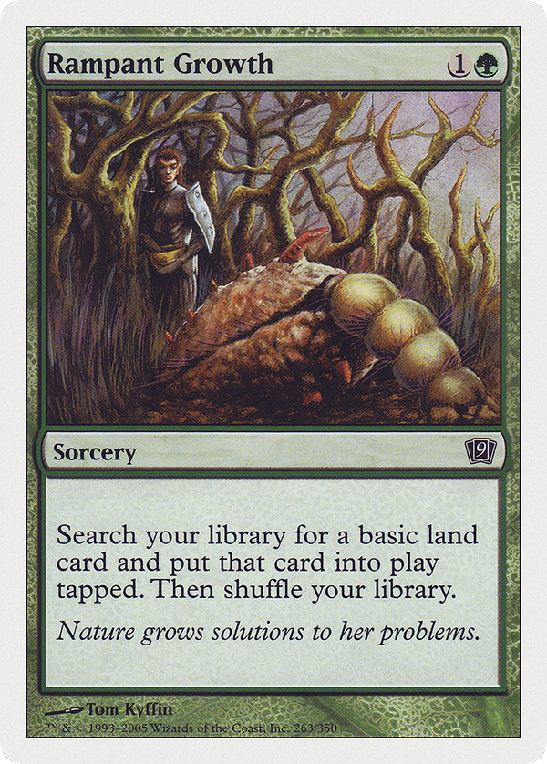 Rampant Growth (9ED-263) - 9th Edition