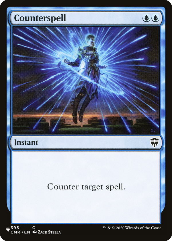 Counterspell (CMR) (LIST-CMR-395) - The List