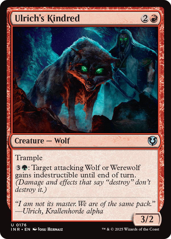 Ulrich's Kindred (INR-176) - Innistrad Remastered Foil