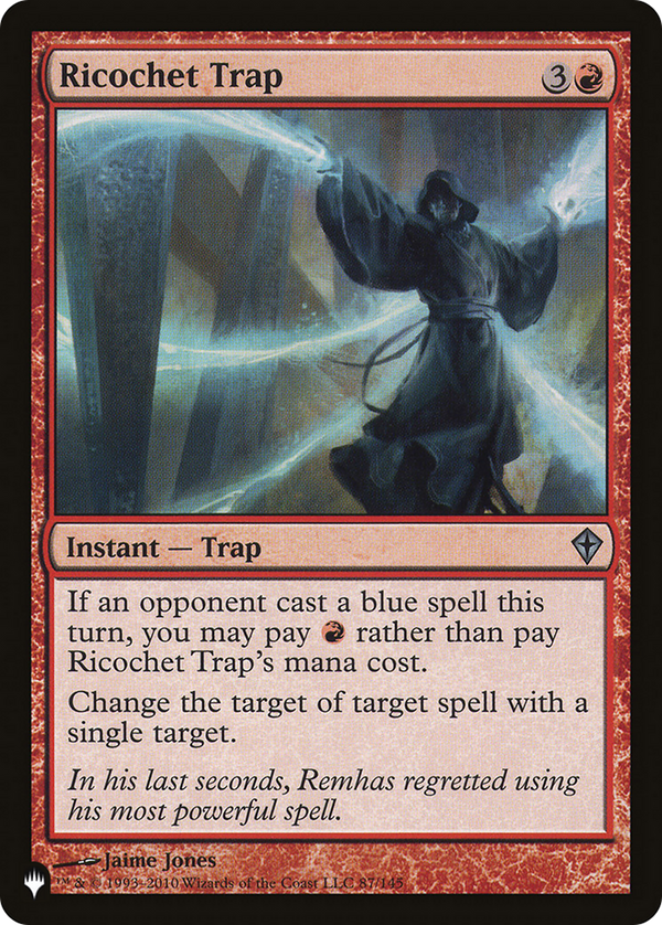 Ricochet Trap (LIST-WWK-87) - The List