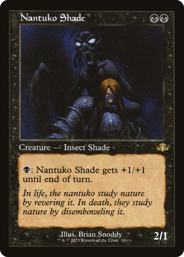 Nantuko Shade (Retro Frame) (DMR-306) - Dominaria Remastered Foil