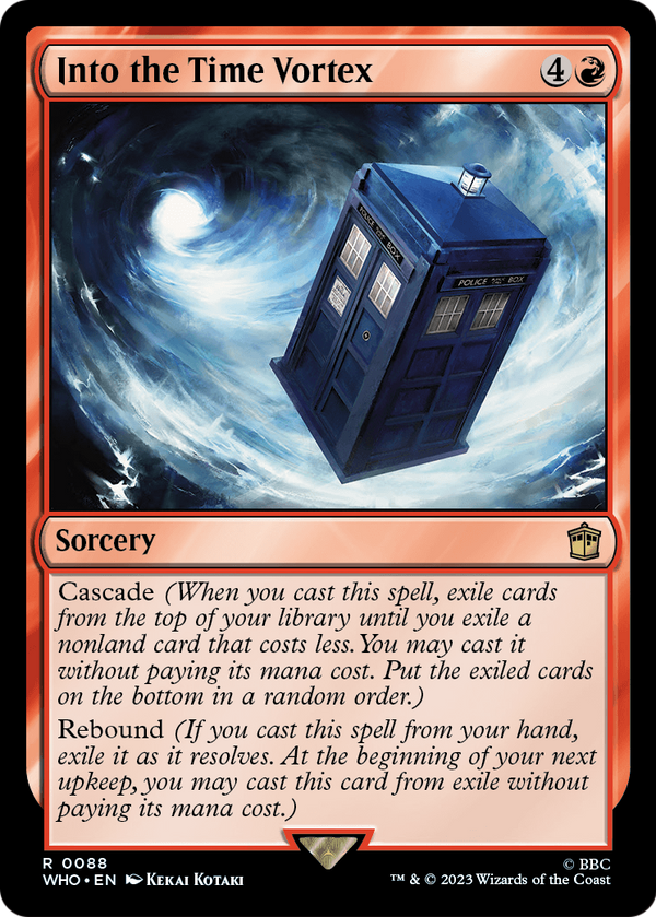 Into the Time Vortex (WHO-088) - Doctor Who