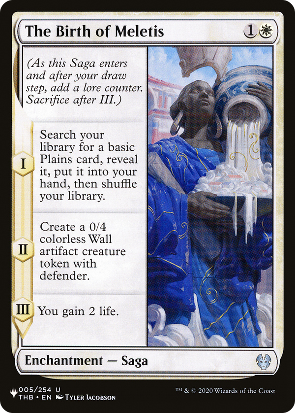 The Birth of Meletis (LIST-THB-5) - The List