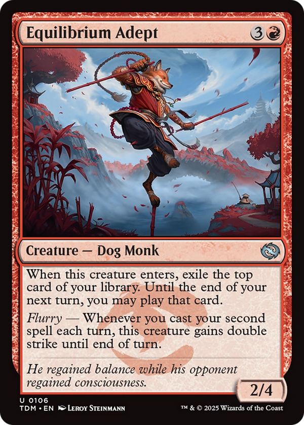 Equilibrium Adept (TDM-106) - Tarkir: Dragonstorm Foil