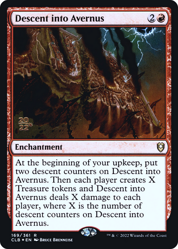 Descent into Avernus (PRE-169) - Battle for Baldur's Gate Promos Foil