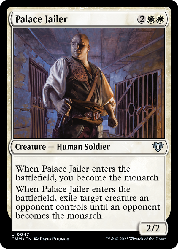 Palace Jailer (CMM-047) - Commander Masters