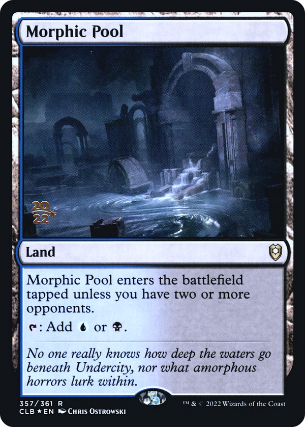 Morphic Pool (PRE-357) - Battle for Baldur's Gate Promos Foil