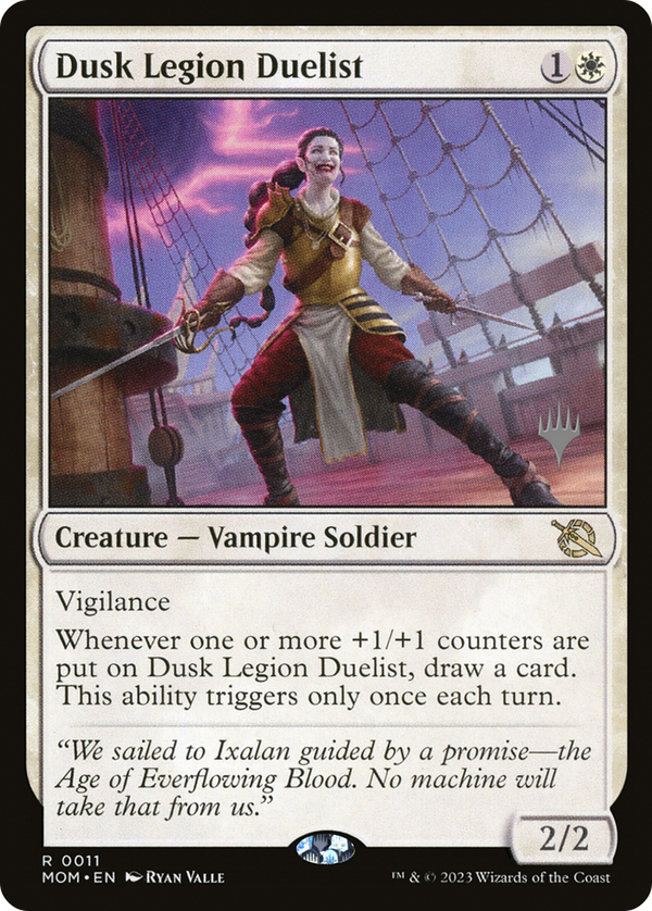 Dusk Legion Duelist (PPMOM-011) - March of the Machine Promos