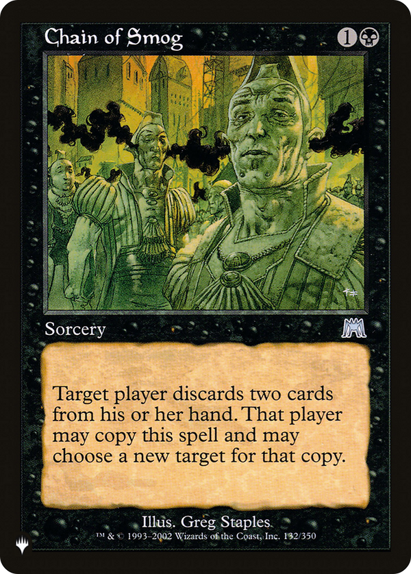 Chain of Smog (LIST-ONS-132) - The List