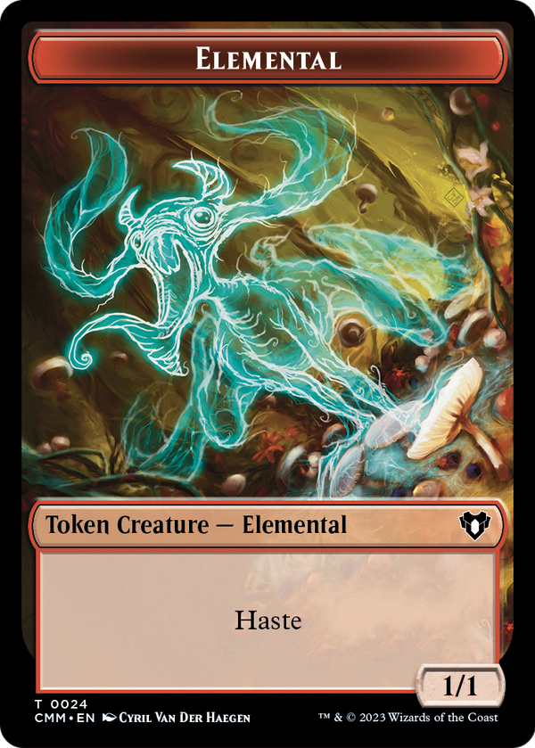 Elemental (TCMM-024) - Commander Masters Tokens