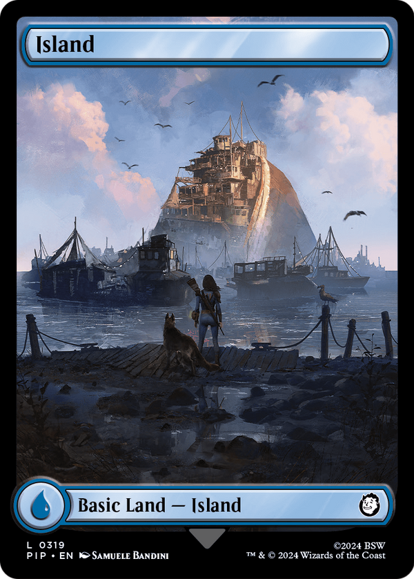 Island (0319) (PIP-319) - Fallout Foil