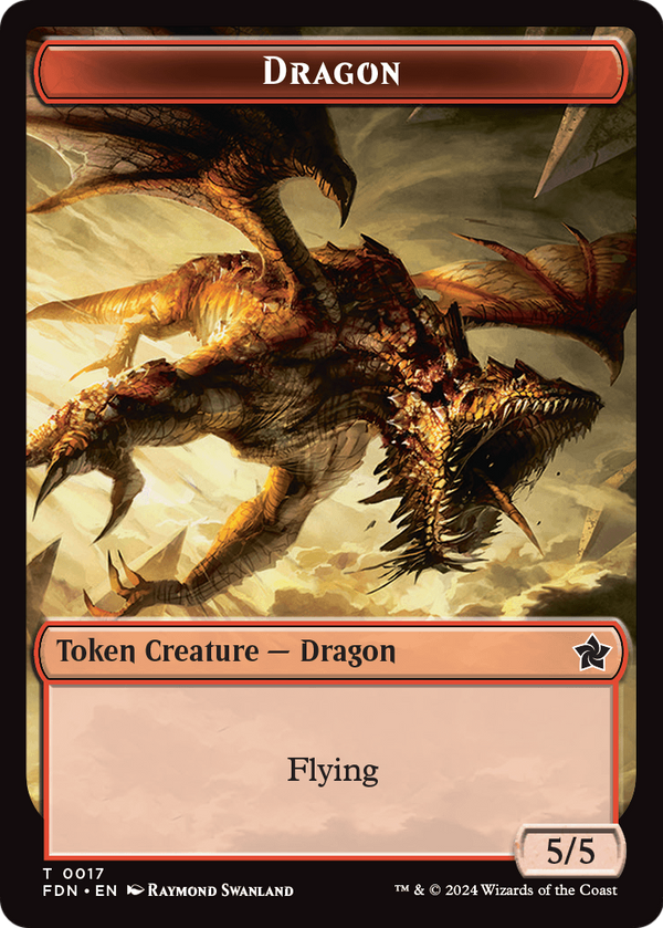 Dragon (TFDN-017) - Foundations Tokens Foil