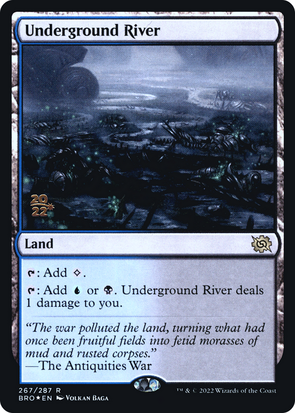 Underground River (PRE-267) - The Brothers' War Promos Foil