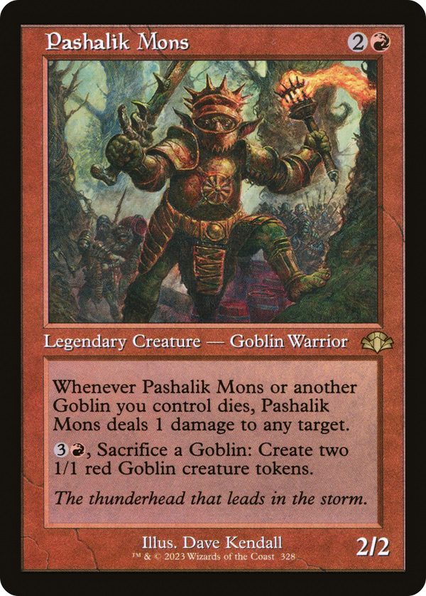 Pashalik Mons (Retro Frame) (DMR-328) - Dominaria Remastered