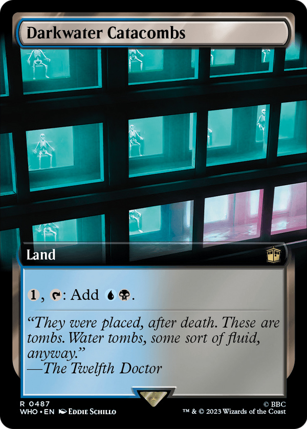 Darkwater Catacombs (Extended Art) (WHO-487) - Doctor Who: (Extended Art) Foil