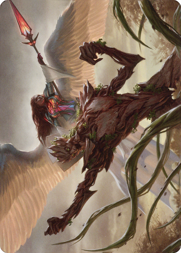 Strength of the Coalition // Strength of the Coalition (ADMU-041) - Dominaria United Art Series (Borderless) Foil