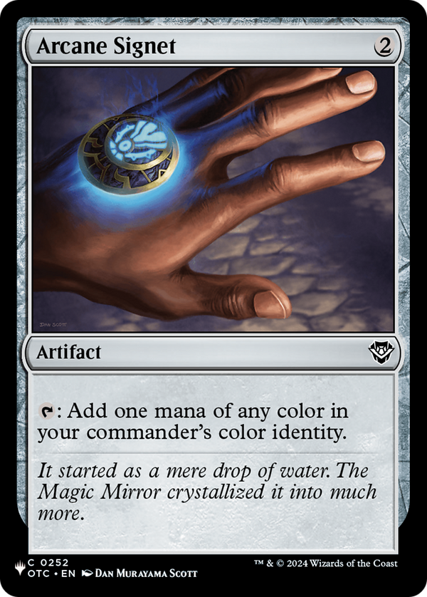 Arcane Signet (LIST-OTC-252) - The List
