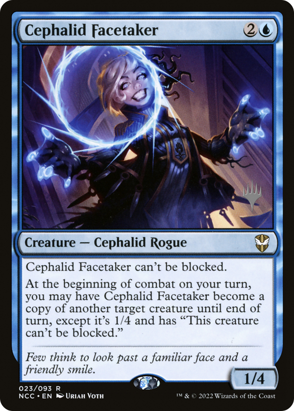 Cephalid Facetaker (PPSNC-023) - New Capenna Commander Promos Foil