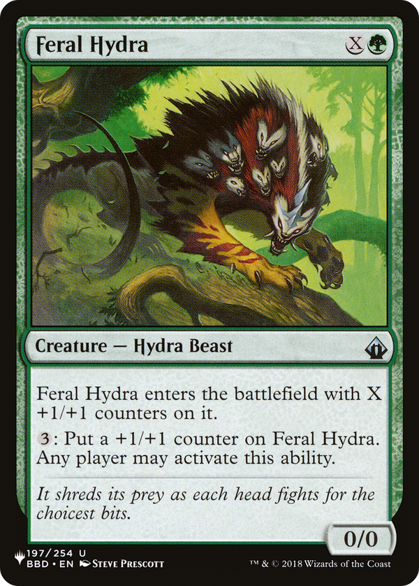 Feral Hydra (LIST-BBD-197) - The List