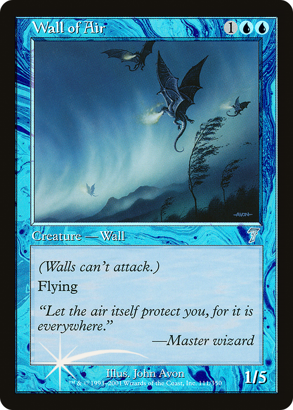 Wall of Air (7ED-111★) - 7th Edition