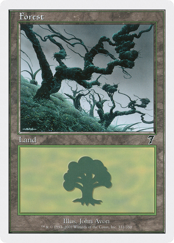 Forest (7ED-331) - 7th Edition Foil