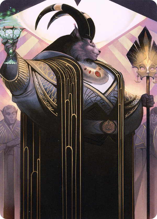 Jetmir, Nexus of Revels // Jetmir, Nexus of Revels (ASNC-068) - New Capenna Art Series (Borderless) Foil