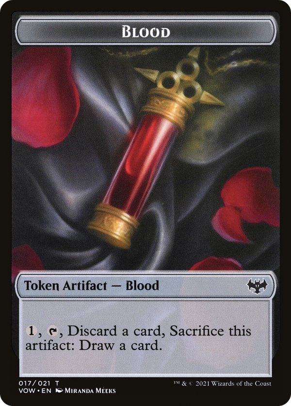 Blood (TVOW-017) - Innistrad: Crimson Vow Tokens