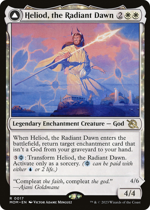 Heliod, the Radiant Dawn (MOM-017) - March of the Machine: (enchantment)