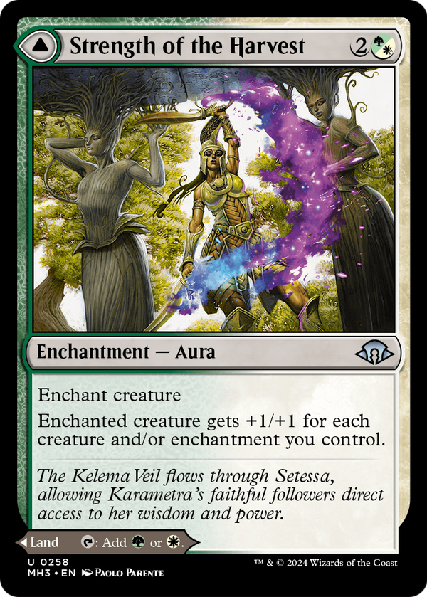 Strength of the Harvest (MH3-258) - Modern Horizons 3 Foil