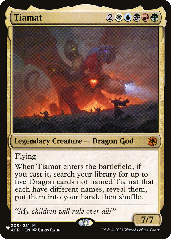 Tiamat (LIST-AFR-235) - The List