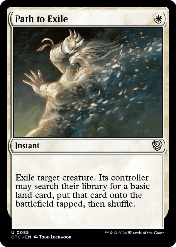 Path to Exile (OTC-085) - Outlaws of Thunder Junction Commander