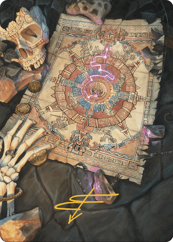 Map // Map (ALCI-068) - The Lost Caverns of Ixalan Art Series (Borderless)