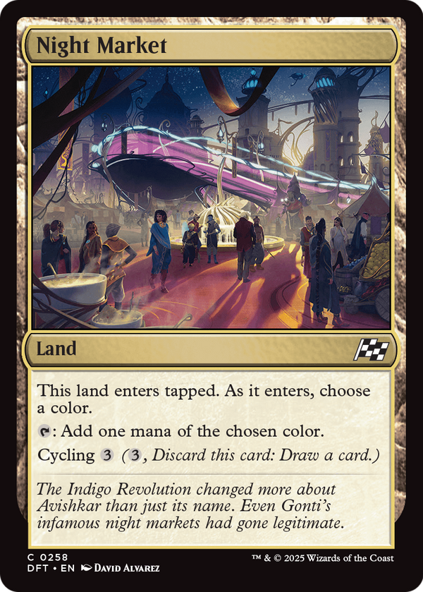 Night Market (DFT-258) - Aetherdrift Foil