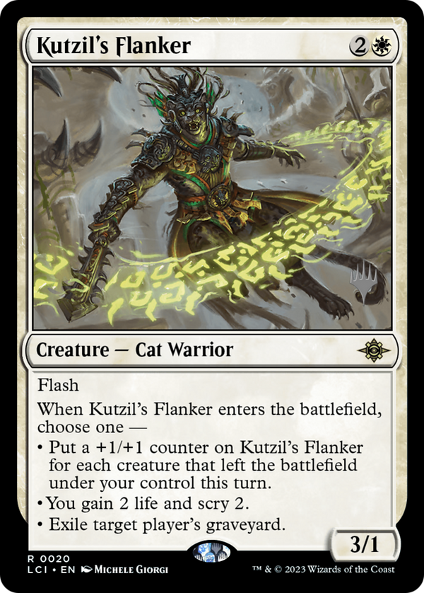 Kutzil's Flanker (PPLCI-020) - The Lost Caverns of Ixalan Promos Foil