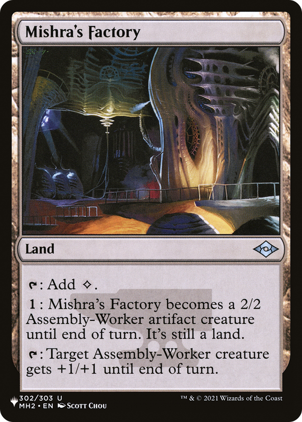Mishra's Factory (MH2) (LIST-MH2-302) - The List