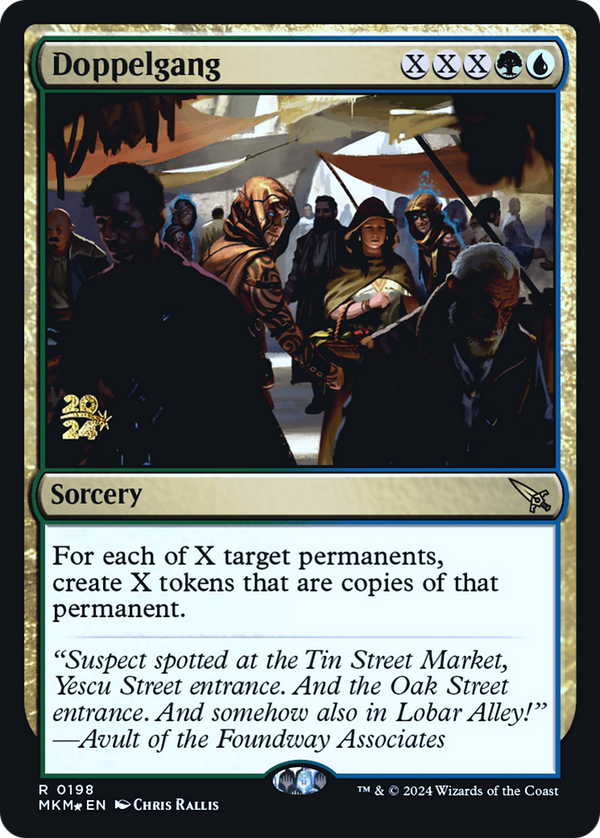 Doppelgang (PRE-198) - Murders at Karlov Manor Promos Foil