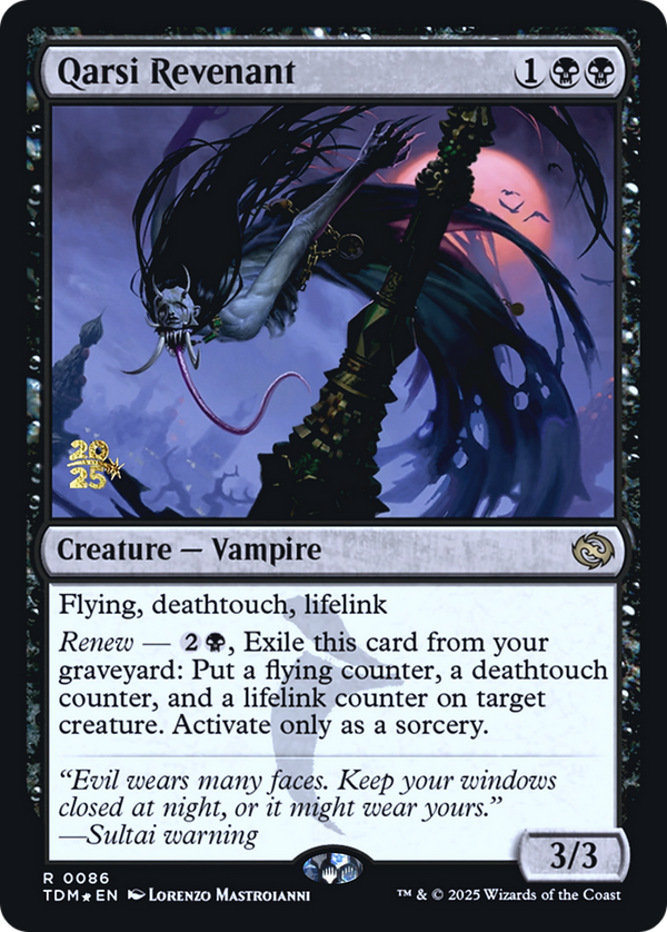 Qarsi Revenant (PRE-086) - Prerelease Cards Foil