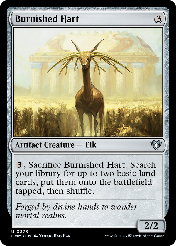 Burnished Hart (CMM-373) - Commander Masters Foil