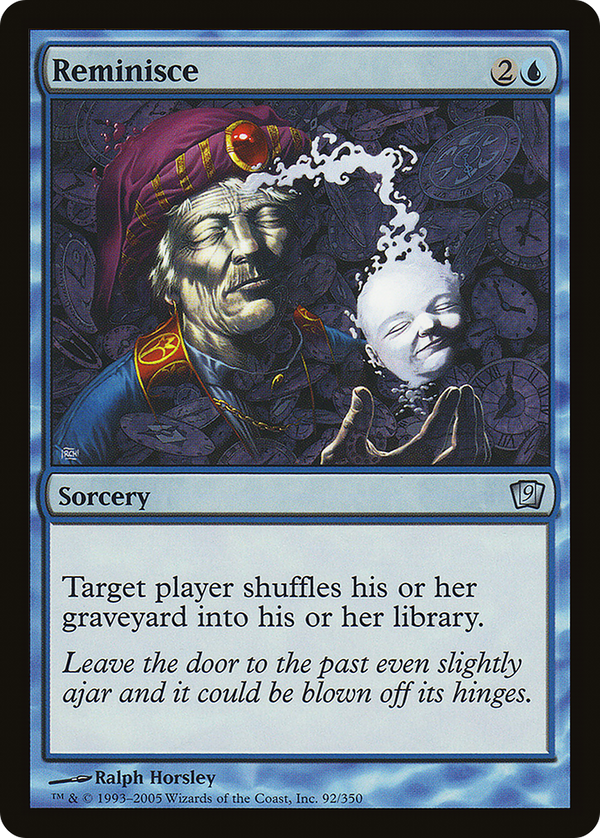 Reminisce (9ED-092) - 9th Edition Foil