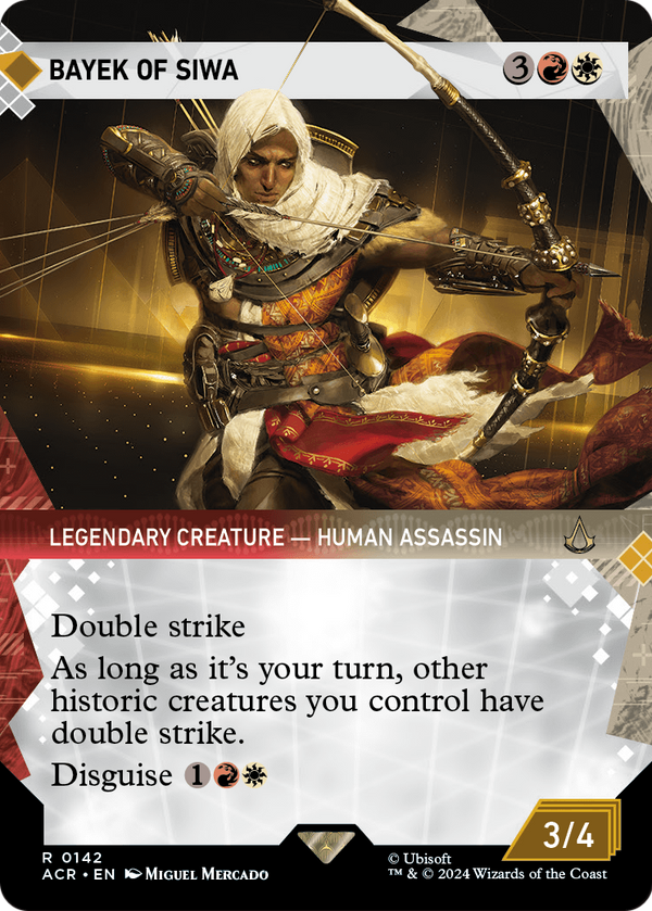 Bayek of Siwa (Showcase) (ACR-142) - Assassin's Creed: (Showcase) (Borderless)