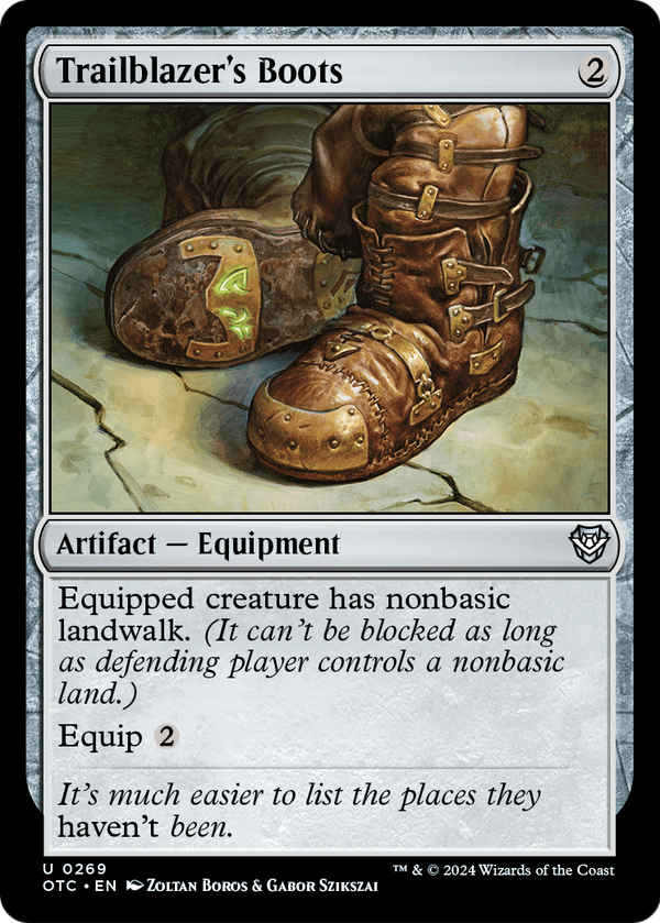 Trailblazer's Boots (OTC-269) - Outlaws of Thunder Junction Commander